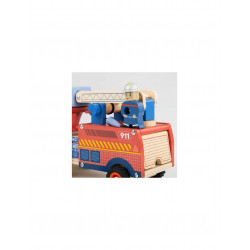 Camion de pompier Avenue du Moulin - Moulin Roty